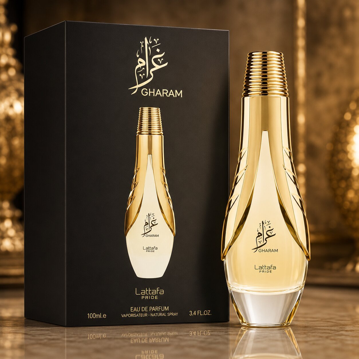 4e60137c-8919-4fdc-b45f-843ed4eb3114.jpg Lataffa Pride Gharam EDP 100 ml - Image 1