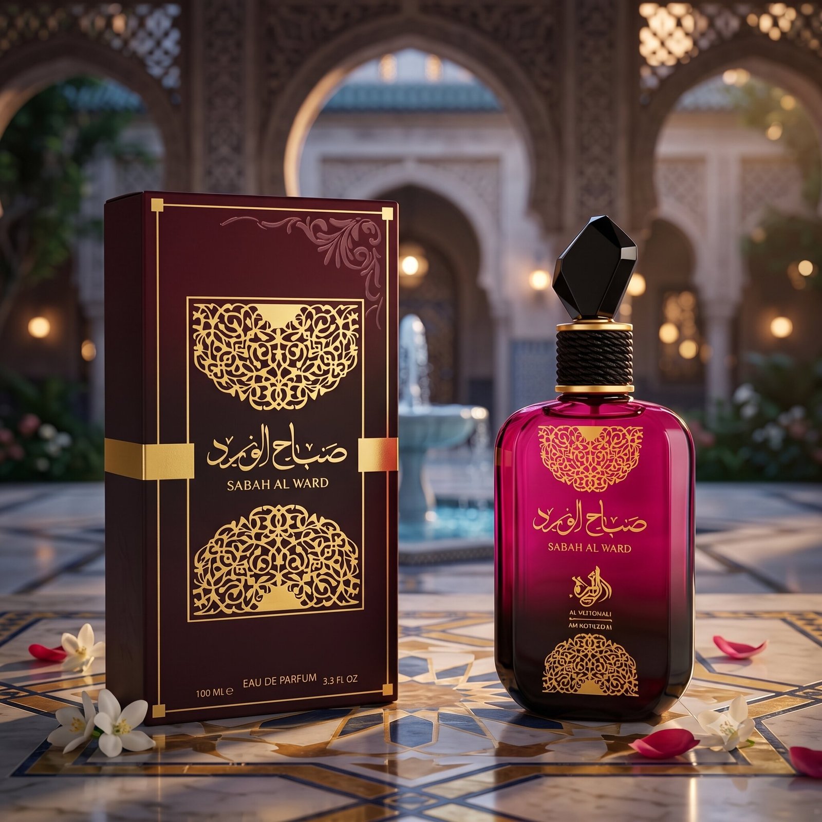 Gemini_Generated_Image_btjtsobtjtsobtjt.jpg Sabah al ward Al Wataniah 100 ml - Image 1