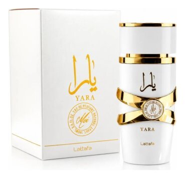 image-1-1.jpg Arabe Lattafa Yara Branco Moi Edp Feminino 100ml - Image 1